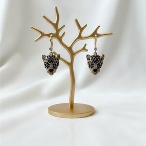 Elegant Black Panther Earrings